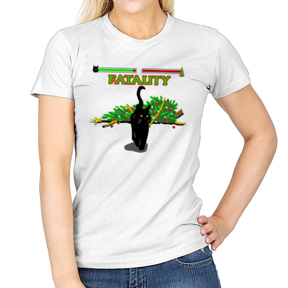 Christmas Tree Kombat - Womens by RIPT Apparel