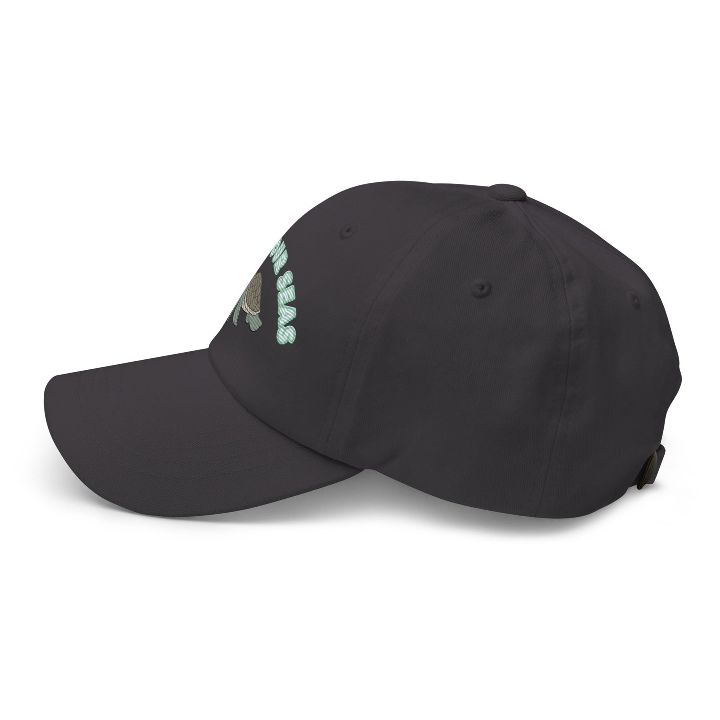 Save Our Seas Sea turtle Dad hat: Pulls 4 pounds of ocean plastic! by Tropical Seas Clothing