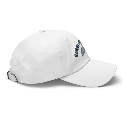 Save Our Seas Dolphin Dad hat: Pulls 4 pounds of ocean plastic! by Tropical Seas Clothing