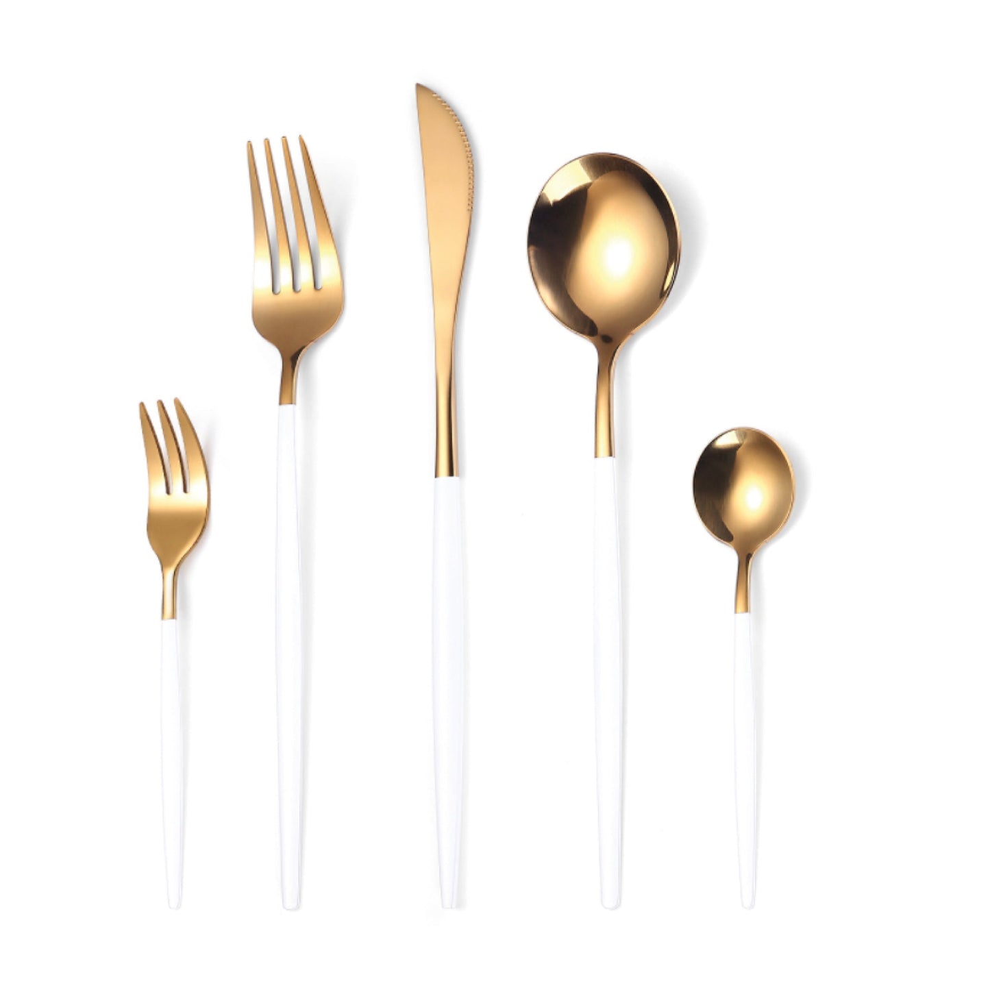 Slim Flatware -Place Set of 5 by ClaudiaG Collection