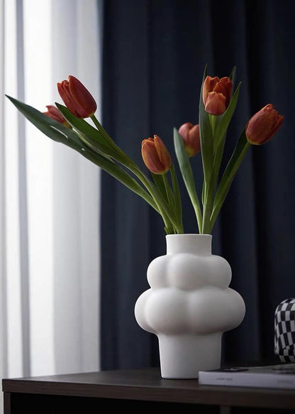 Cloud Vase - Modern Whimsical Eclectic Quirky Ceramic Flower Vase by INSPECIAL HOME