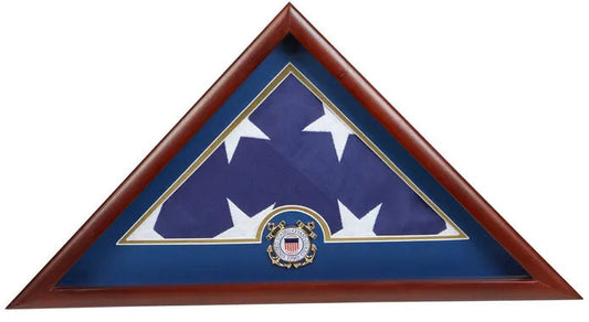 Coast Guard Frame, Coast Guard Display Case, Coast Guard Gifts - 5' x 9.5' Flag. by The Military Gift Store