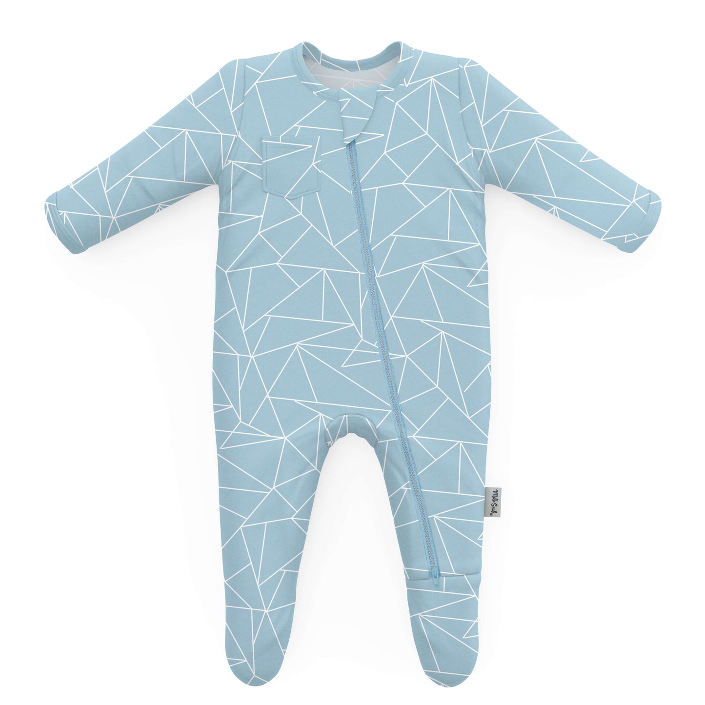 COASTAL FOOTED JAMMIES by Milk Snob