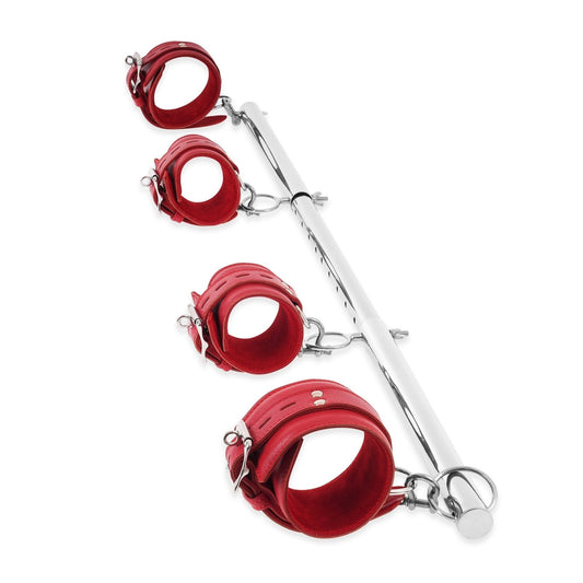 Straight Spreader Bar and Cuff Set By Kink by Kink Store