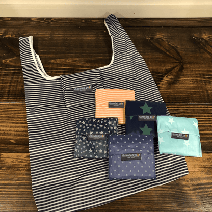 Reusable Folding Bag by Threaded Pear