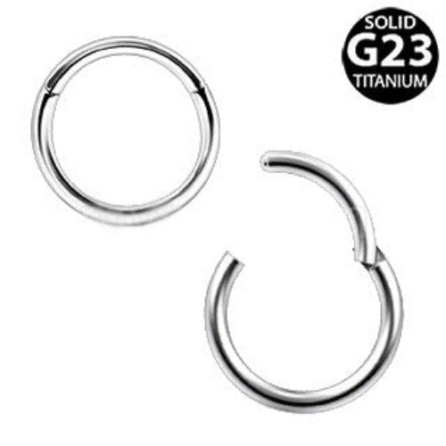 Titanium Seamless Clicker Ring by Fashion Hut Jewelry