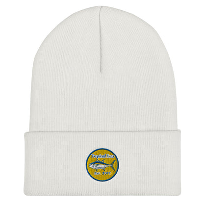 Tuna Tuna Tuna Fishing Beanie by Tropical Seas Clothing