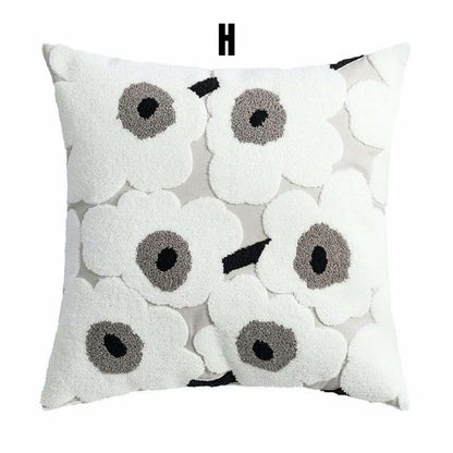 Cute Whimsical Sunflower Decorative Throw Pillow Pillowcase by INSPECIAL HOME