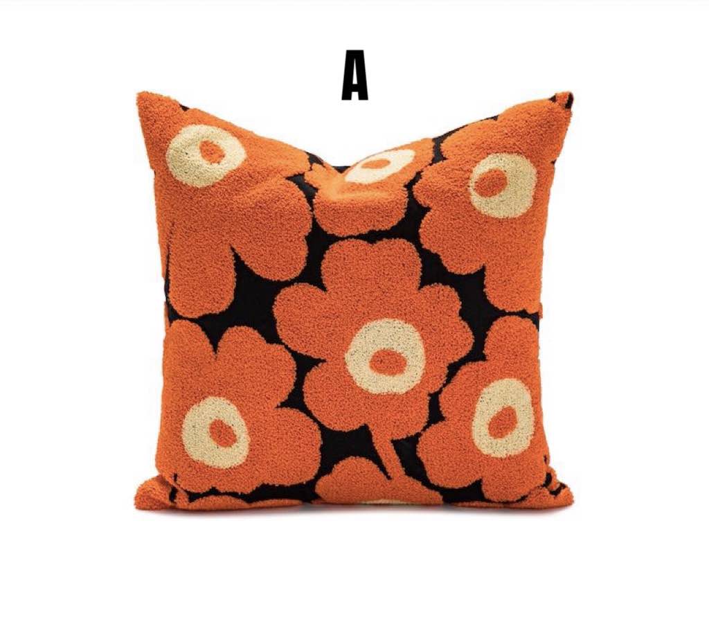 Cute Whimsical Sunflower Decorative Throw Pillow Pillowcase by INSPECIAL HOME