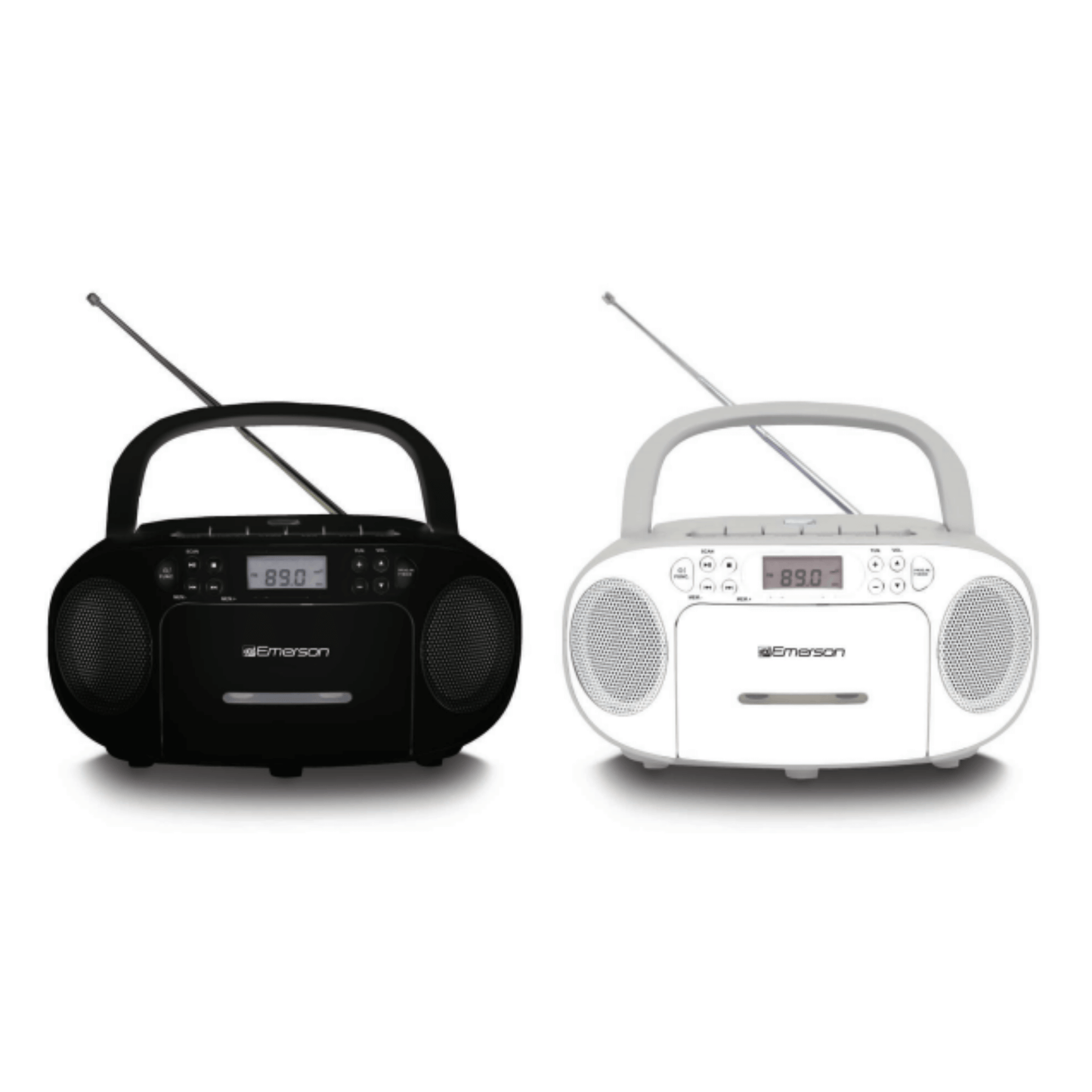 Emerson Portable CD/Cassette Boombox with AM/FM Radio by Jupiter Gear Home