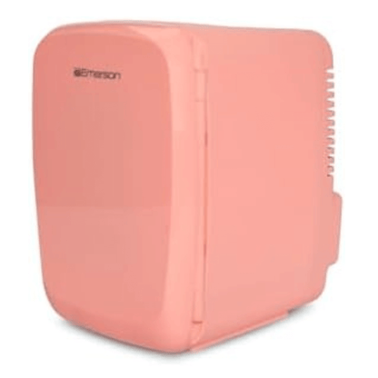 Emerson Portable Mini Fridge Cooler Quiet w Secure Latch and Holds up to 6 Cans by Jupiter Gear Home