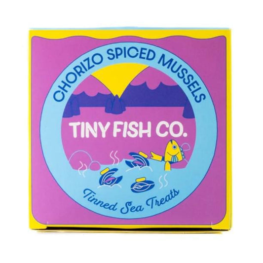 Tiny Fish Co. - Chorizo Spiced Mussels (4OZ) by The Epicurean Trader