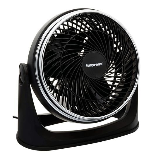 Impress 9-Inch Turbo Velocity Table Fan by Jupiter Gear Home