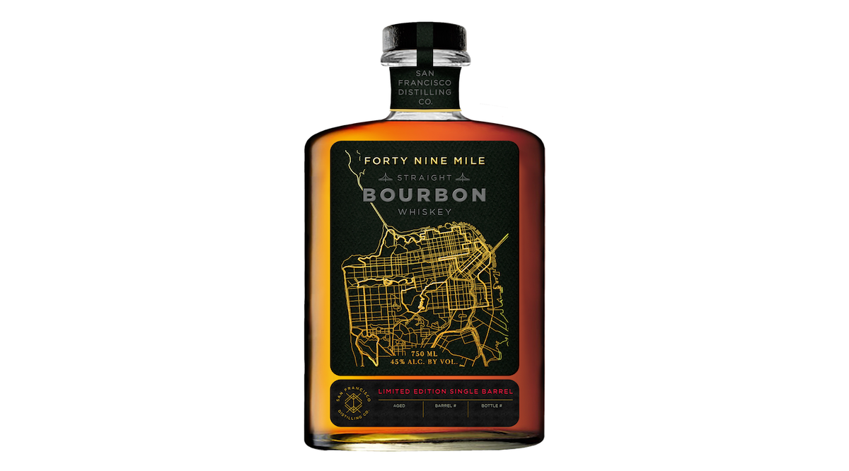 San Francisco Distilling Co. - Limited Edition Single-Barrel 'Forty Nine Mile' Bourbon (750ML) by The Epicurean Trader