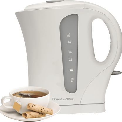 Proctor Silex 1.7 Liter Cordless Electric Kettle by Jupiter Gear Home