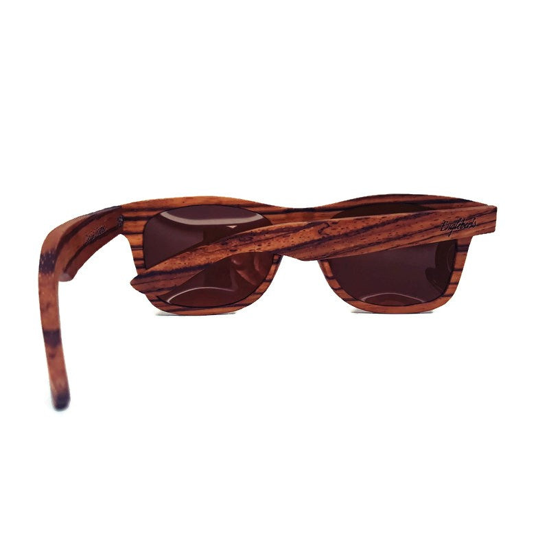 Zebrawood Full Frame Polarized Sunglasses by Balec Group