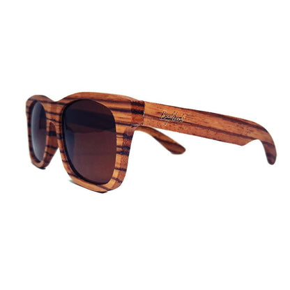 Zebrawood Full Frame Polarized Sunglasses by Balec Group