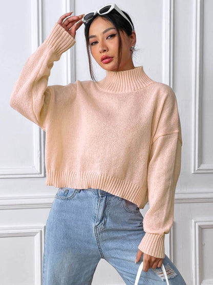 Turtleneck Long Sleeve Sweater