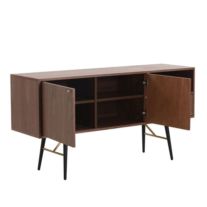 Modern Sideboard TV Stand with 2 Door and 2 drawers by Blak Hom