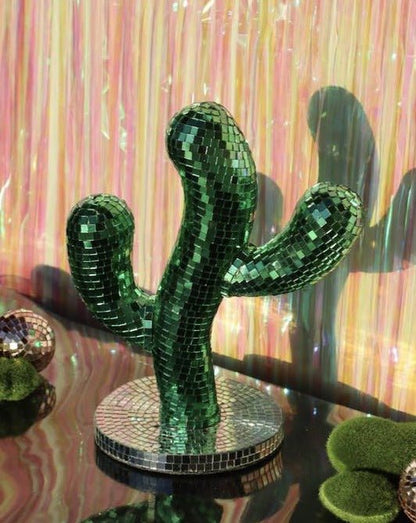 Disco Dancing Cactus, Whimsical Dopamine Decor, Quirky Decorative Object by INSPECIAL HOME