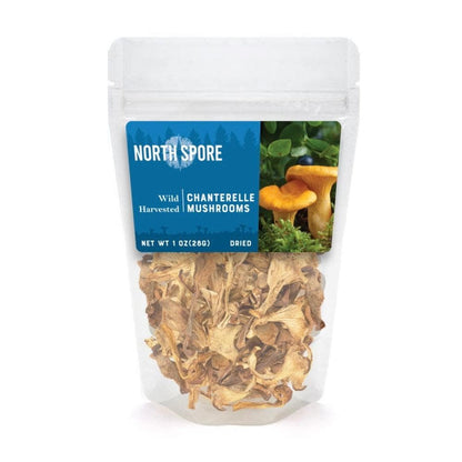 North Spore Dried Wild Chanterelle Mushrooms by Farm2Me