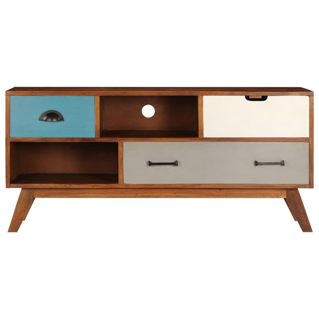 TV Cabinet with 3 Drawers 43.3"x13.7"x19.6" by Blak Hom