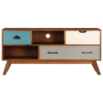 TV Cabinet with 3 Drawers 43.3"x13.7"x19.6" by Blak Hom