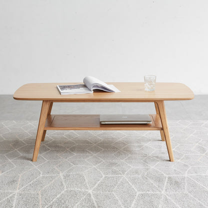 Minimalist Solid Wood Coffee Table by Blak Hom