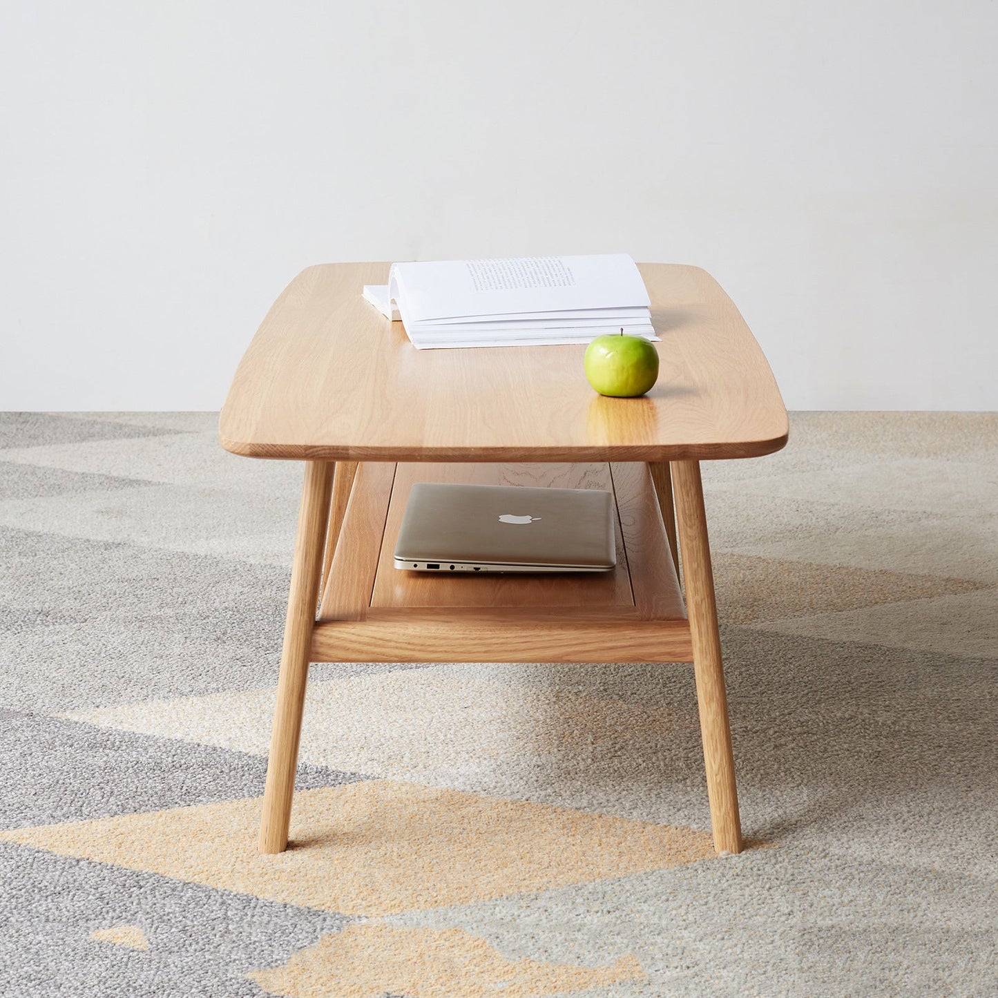 Minimalist Solid Wood Coffee Table by Blak Hom