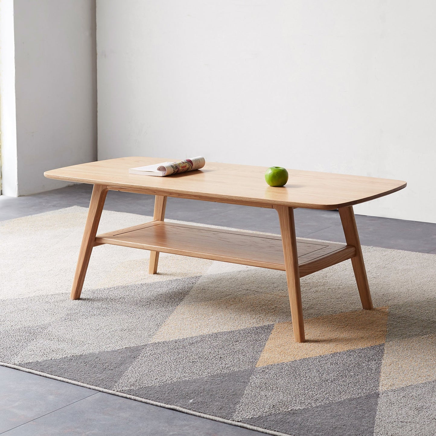 Minimalist Solid Wood Coffee Table by Blak Hom