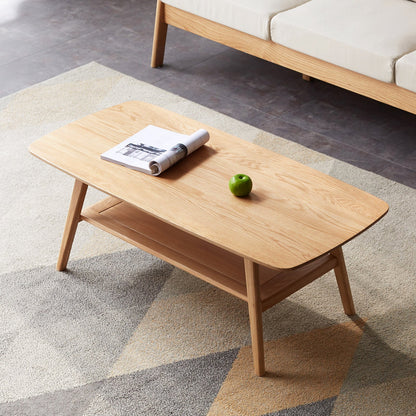 Minimalist Solid Wood Coffee Table by Blak Hom