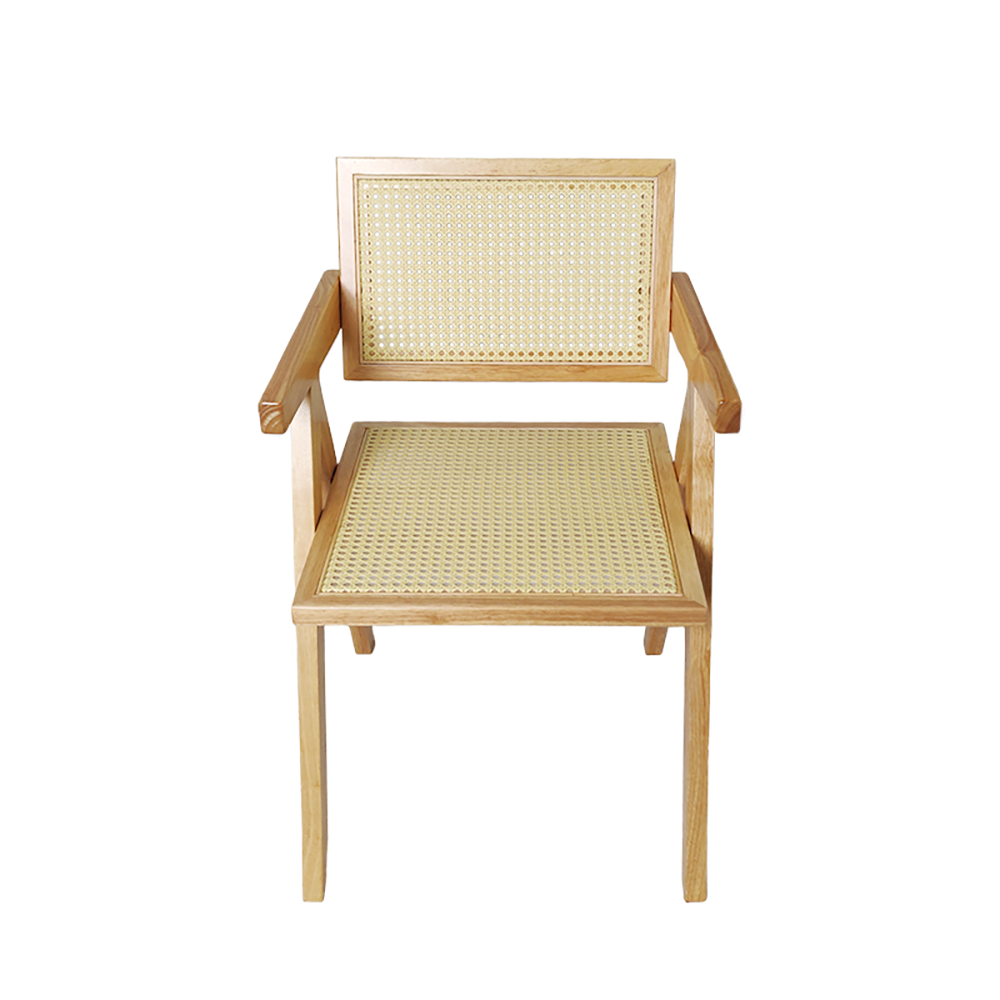 Rustic Natural Light Color Rattan Chair by Blak Hom