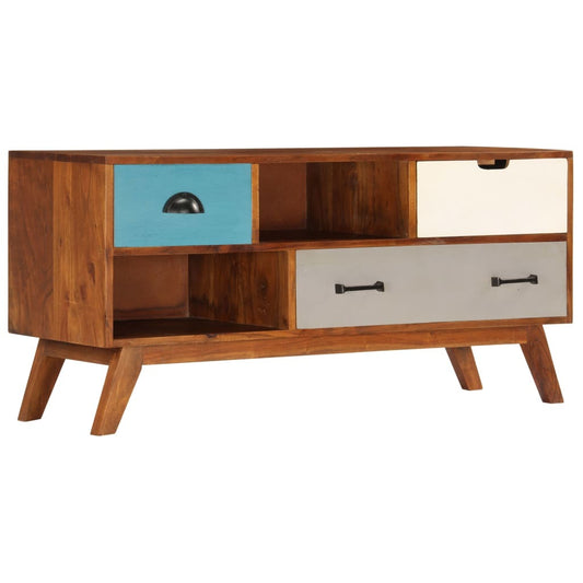 TV Cabinet with 3 Drawers 43.3"x13.7"x19.6" by Blak Hom