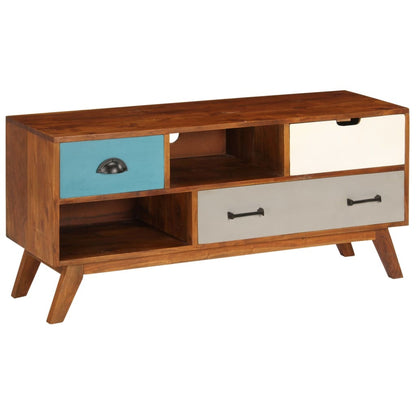 TV Cabinet with 3 Drawers 43.3"x13.7"x19.6" by Blak Hom