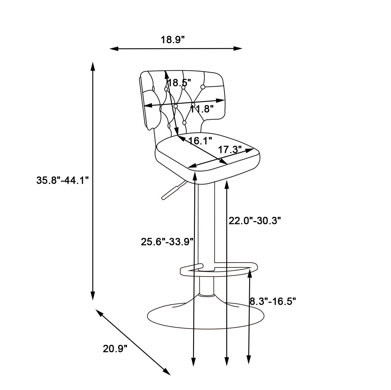 Modern Gray Barstools by Blak Hom