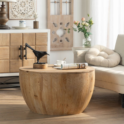 Vintage Style Bucket Shaped Coffee Table by Blak Hom