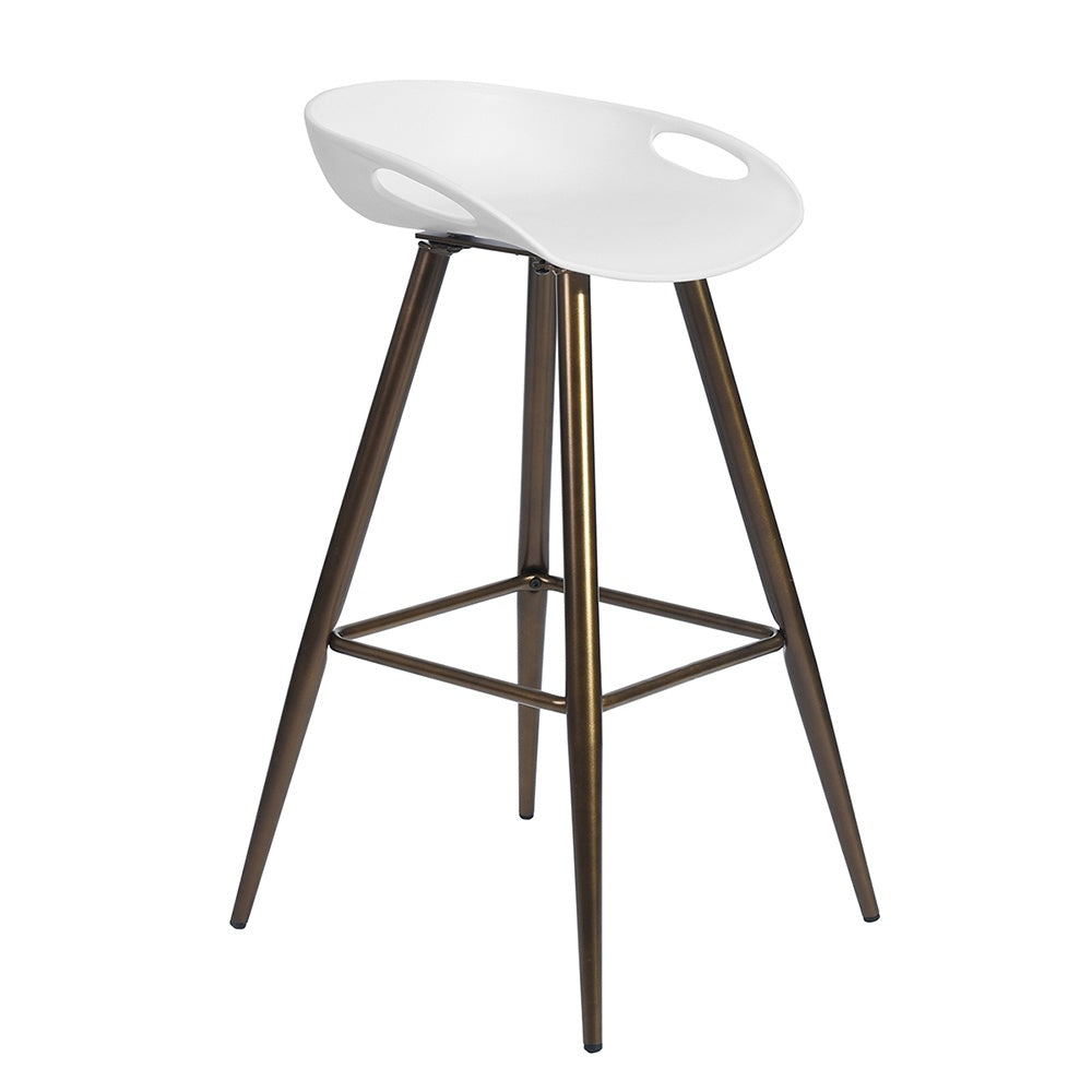 Set of 2 Back Bar & Counter Stools by Blak Hom