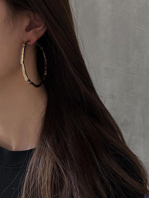 Original Irregular Statement Geometric Earrings by migunica