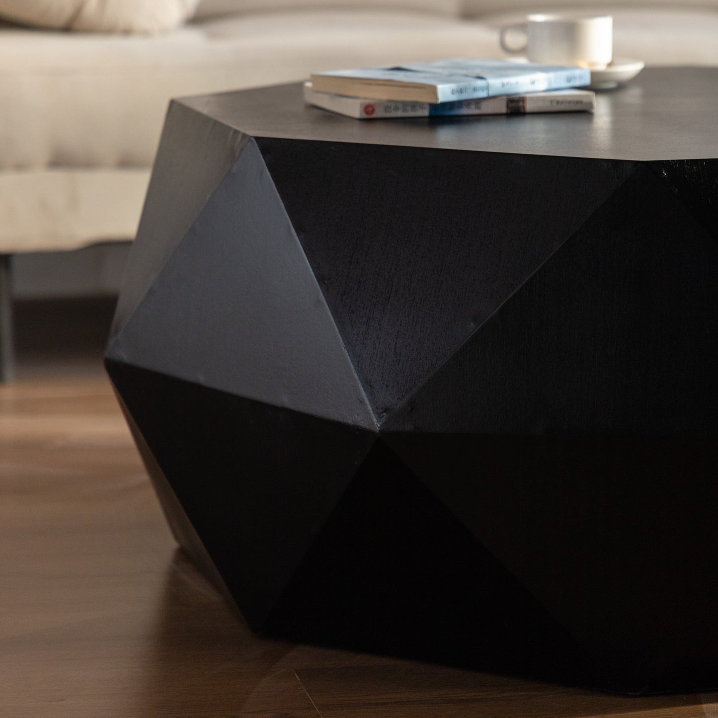 Three-dimensional Retro Style Coffee Table by Blak Hom