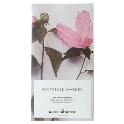 The Quiet Botanist - 'Botanical Wonder' Dark Chocolate (72% | 100G) by The Epicurean Trader