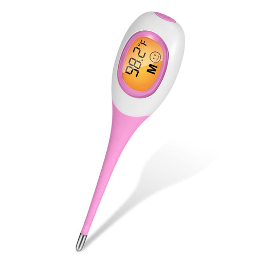 Oral Thermometer Body Thermometer Oral Rectal Underarm Temperature Thermometer C/F Switchable Accurate Fast Temperature Reading Fever Thermometer for - Pink by VYSN