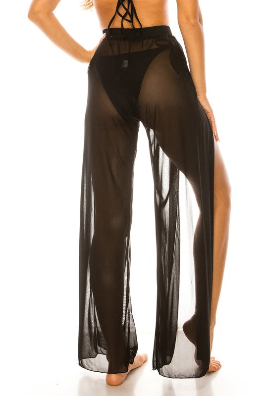 SUNSHINE SEE THROUGH COVER UP PANT