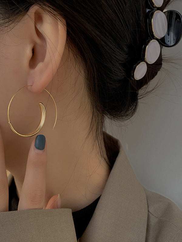 Normcore Geometric Matte Earrings by migunica