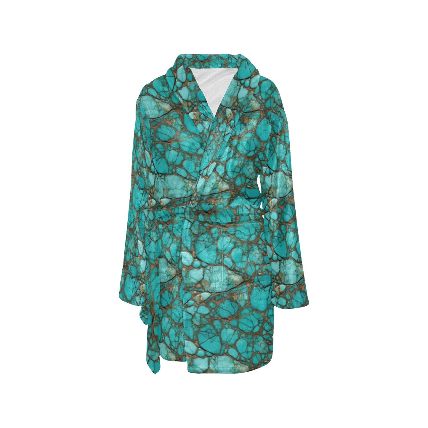 All Turquoise Women's Bath Robe by Baha Ranch Western Wear