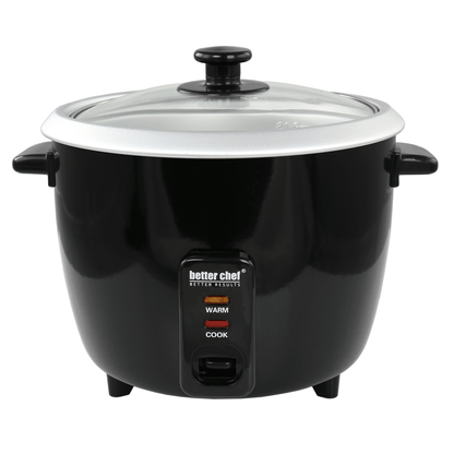 Better Chef 8-Cup - 16-Cup Cooked - Rice Cooker with Measuring Cup and Paddle by Jupiter Gear Home