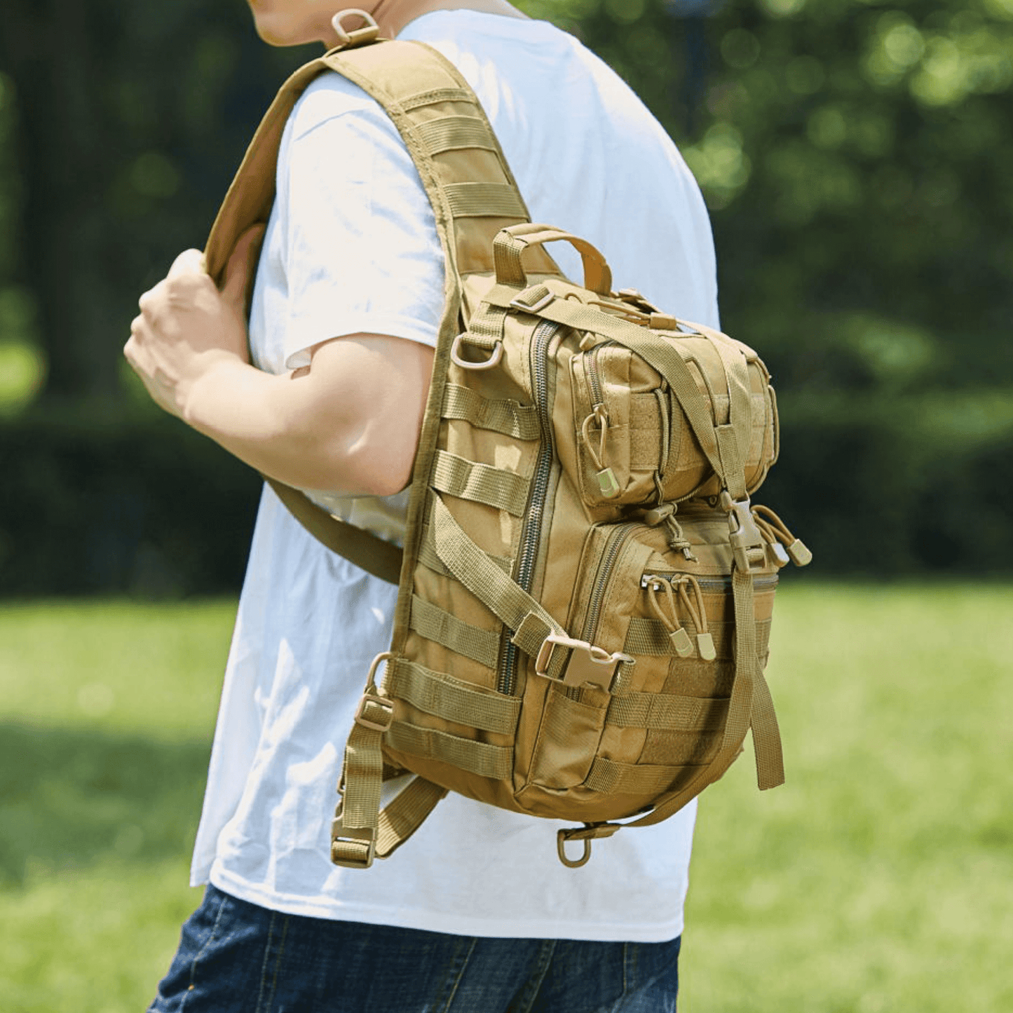 Tactical Medium Sling Range Bag by Jupiter Gear