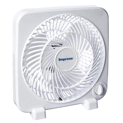 Impress 9-Inch 3-Speed Box Fan by Jupiter Gear Home