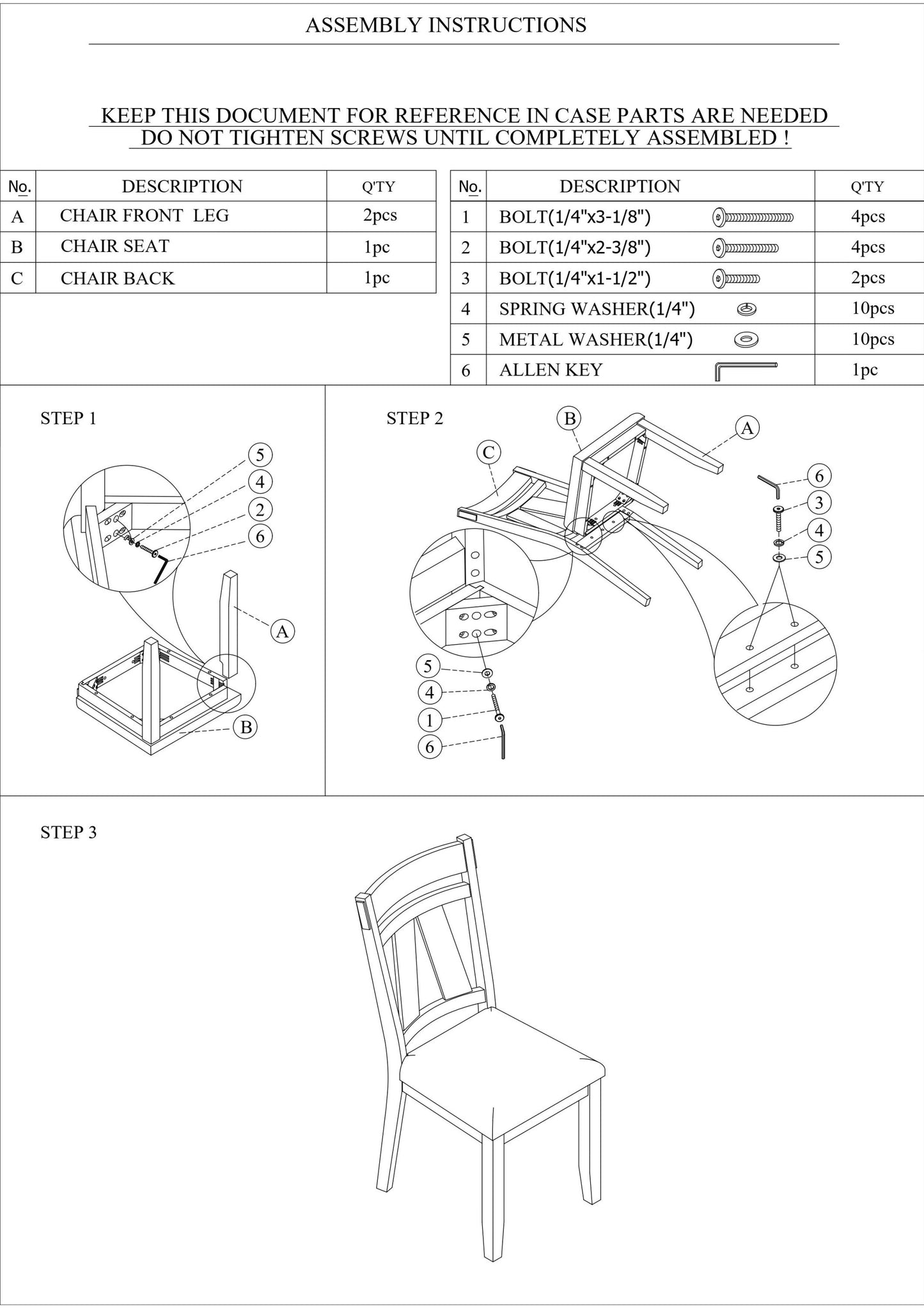 Dining Room Furniture Set of 2 Chairs Gray Fabric Cushion Seat White Clean Lines Side Chairs