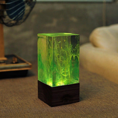 Resin table decor - Aurora by EP Light