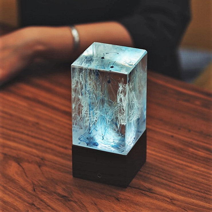 Resin table decor - Ocean by EP Light